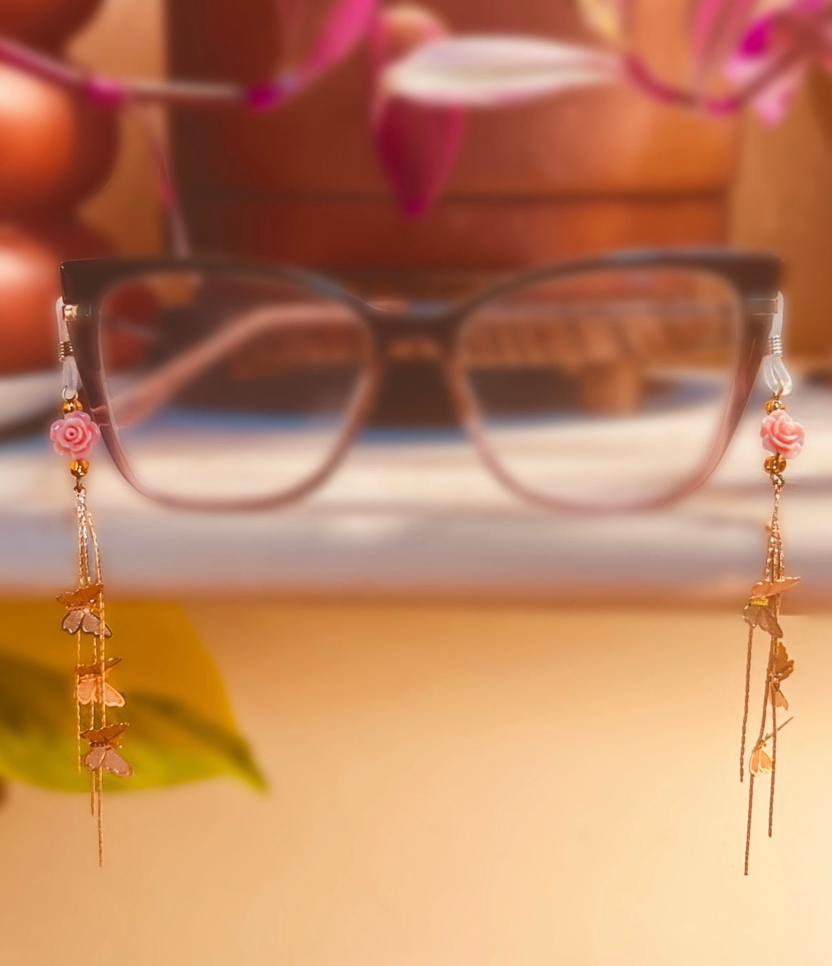 Butterfly Eyeglasses Charms
