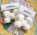 Zero-Waste Reusable & Sustainable Set of mock “cotton balls” / make up remover face pads / washable