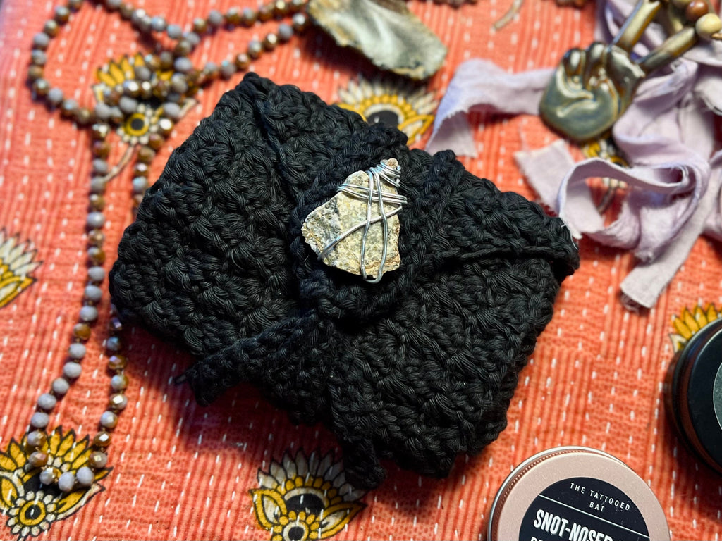 Tarot Card / Essential Oil / Crystal Pouch / Holder