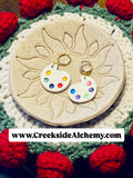 Paint Palette Earrings