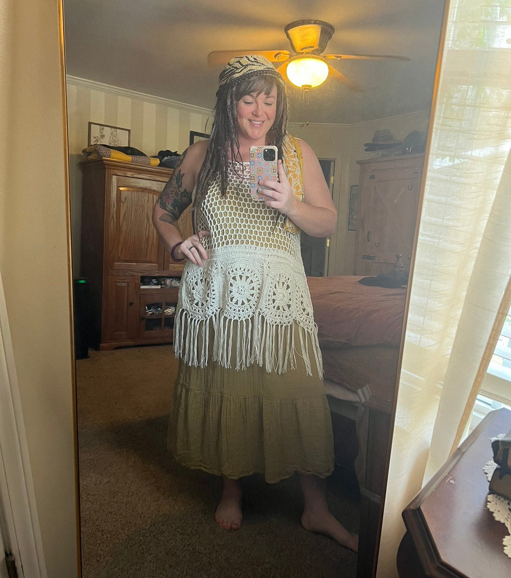 Boho Fringe Tunic