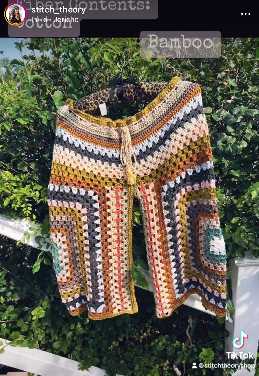 Eva’s Bohemian Crochet Shorts