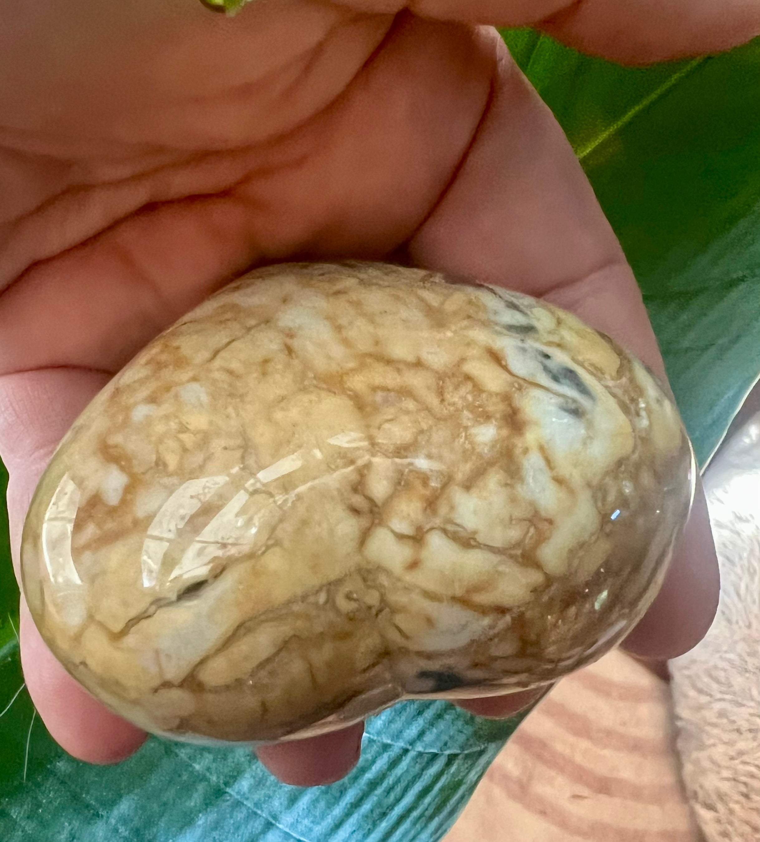 Zebradorite Heart