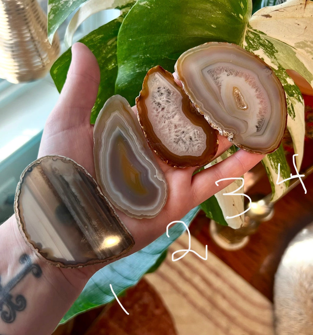Striped Agate Magnet