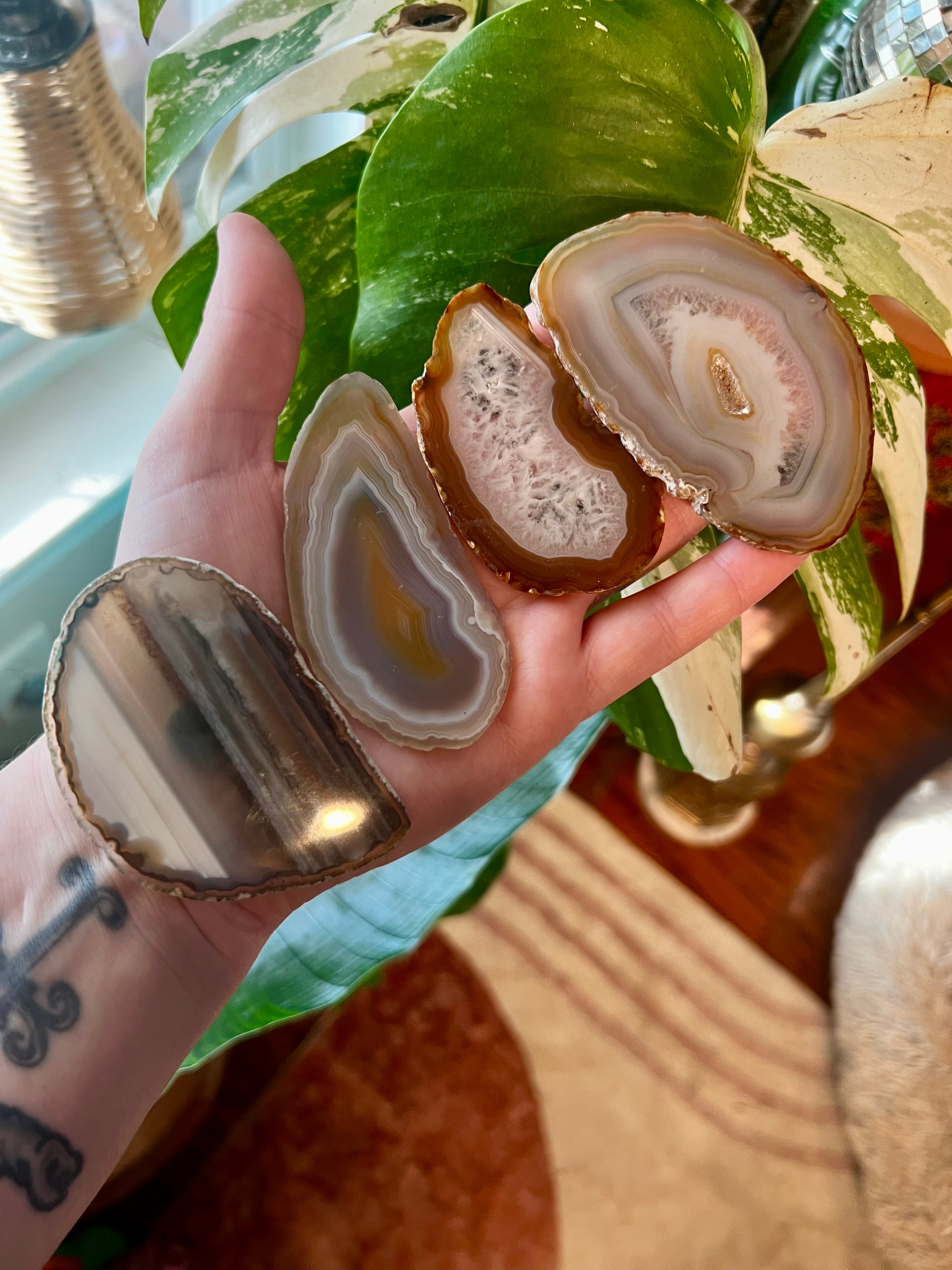 Striped Agate Magnet