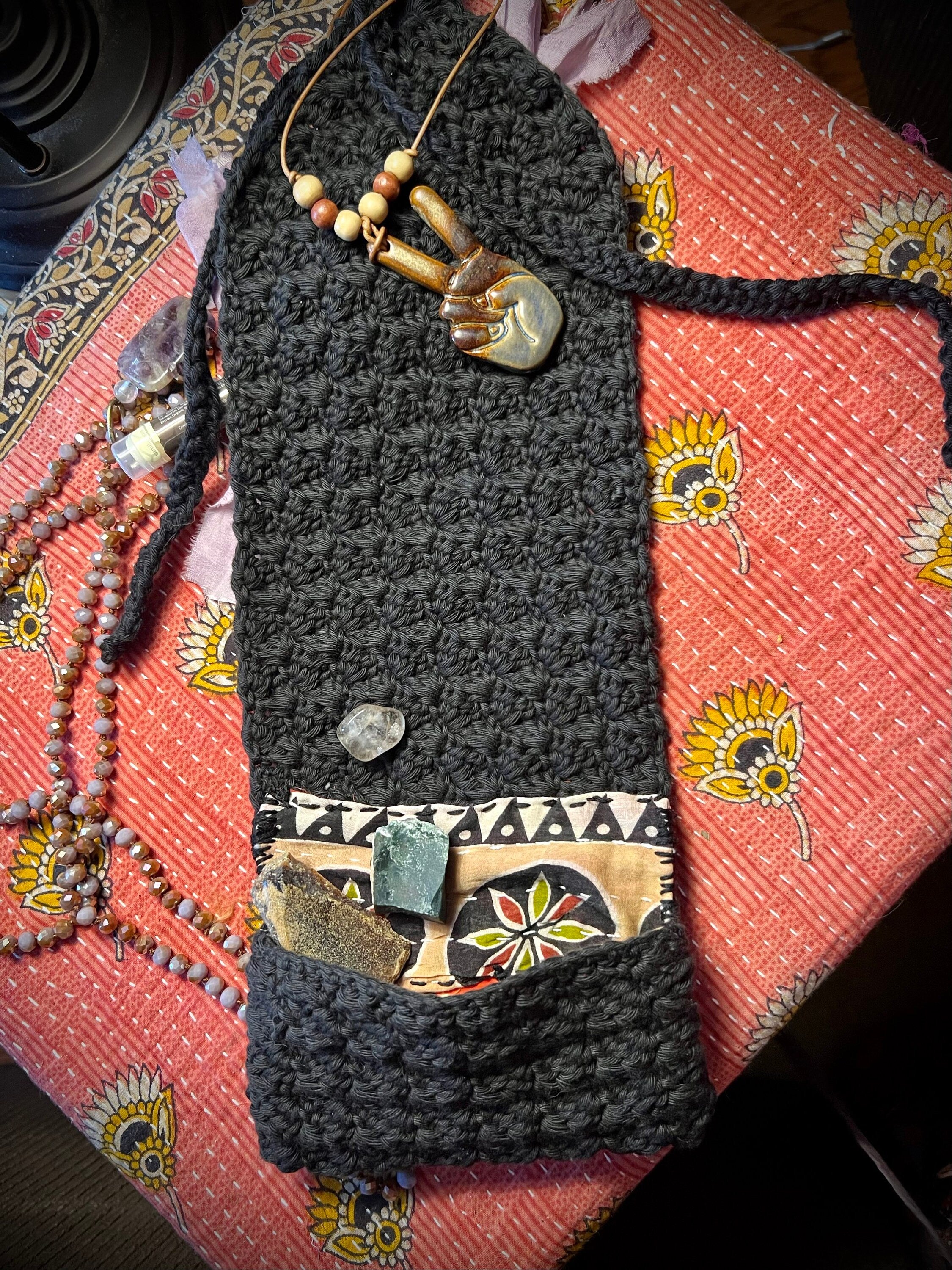 Tarot Card / Essential Oil / Crystal Pouch / Holder