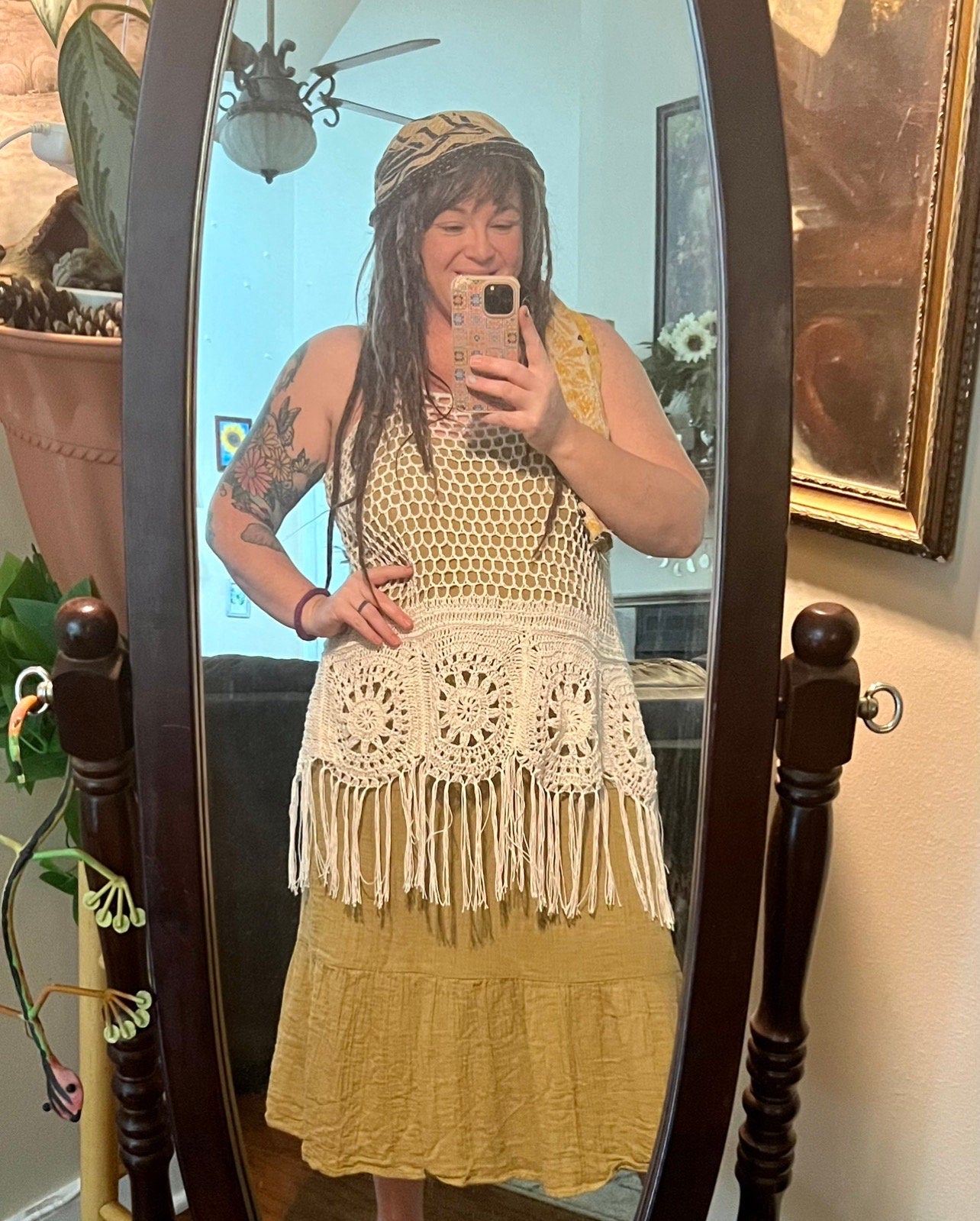Boho Fringe Tunic