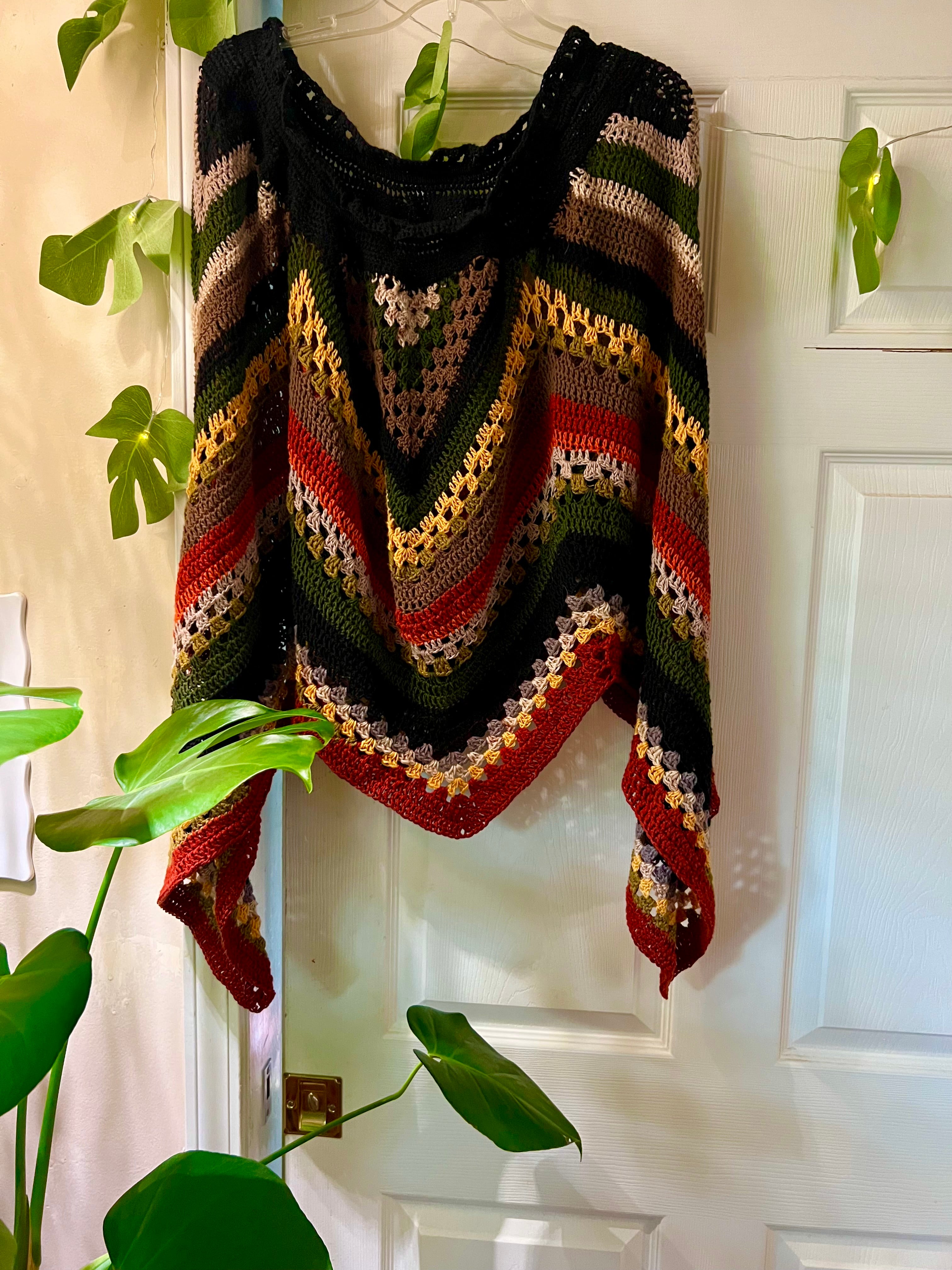 Crochet Pixie Skirt/Top/Poncho