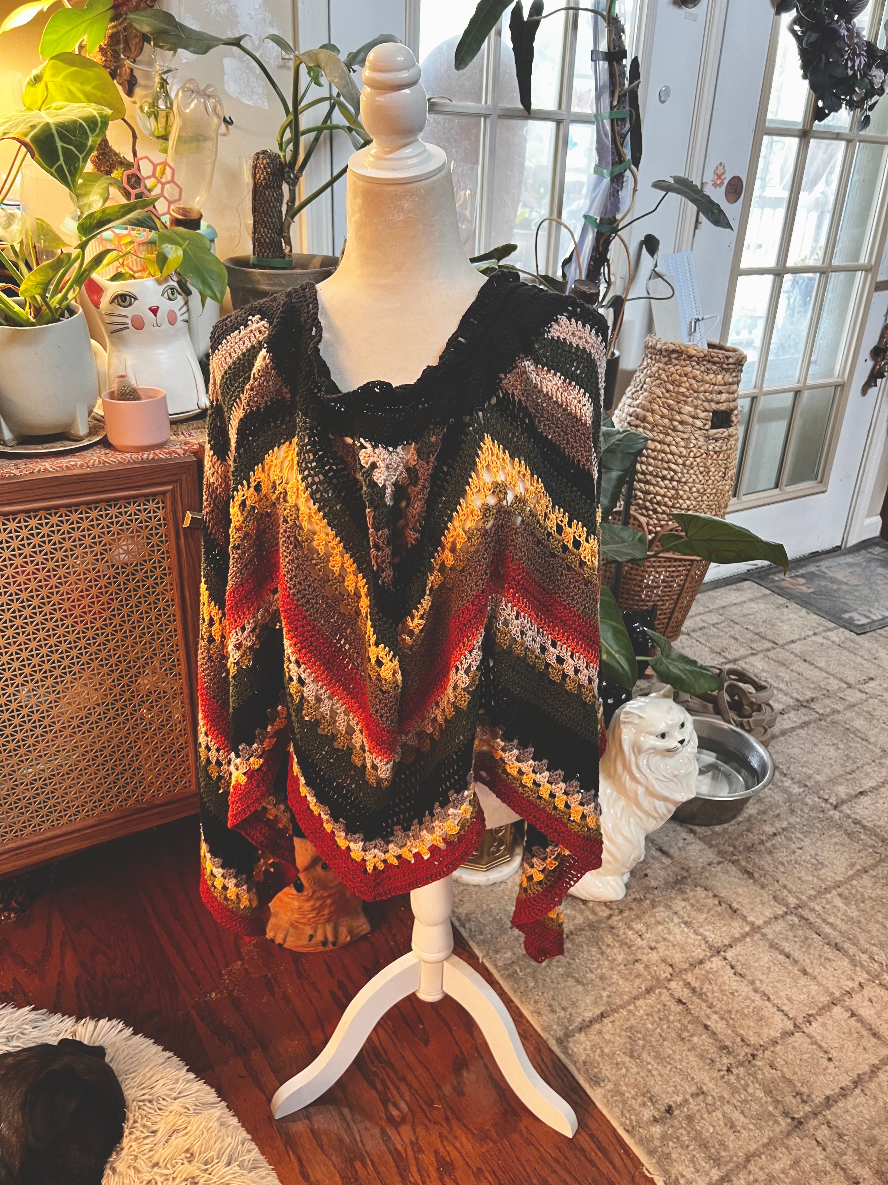Crochet Pixie Skirt/Top/Poncho