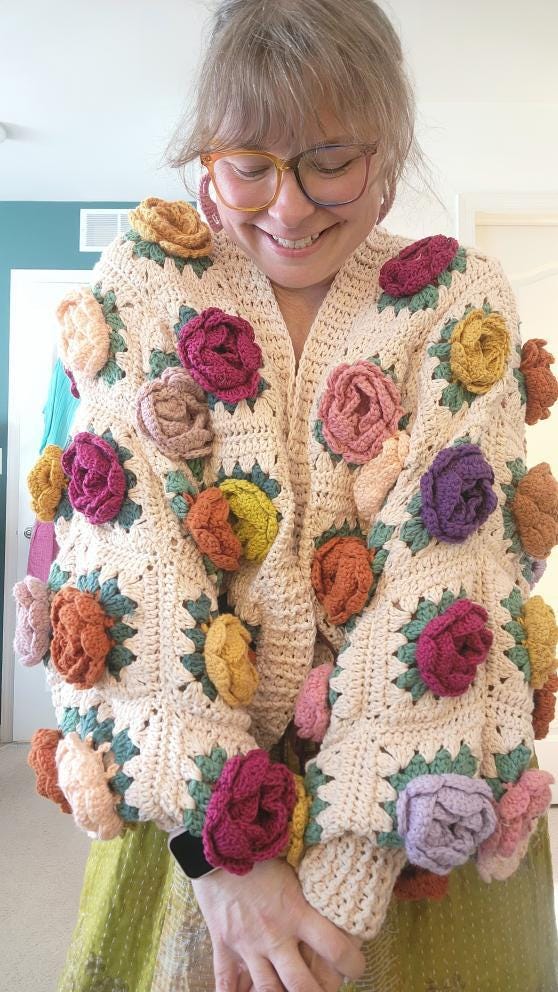 Flower Garden Party Cardigan