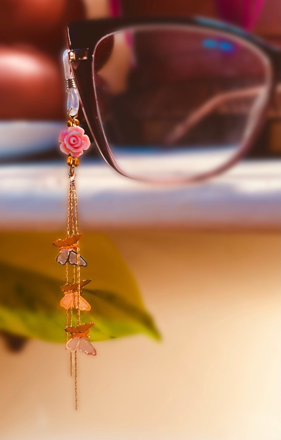 Butterfly Eyeglasses Charms