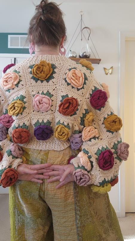 Flower Garden Party Cardigan