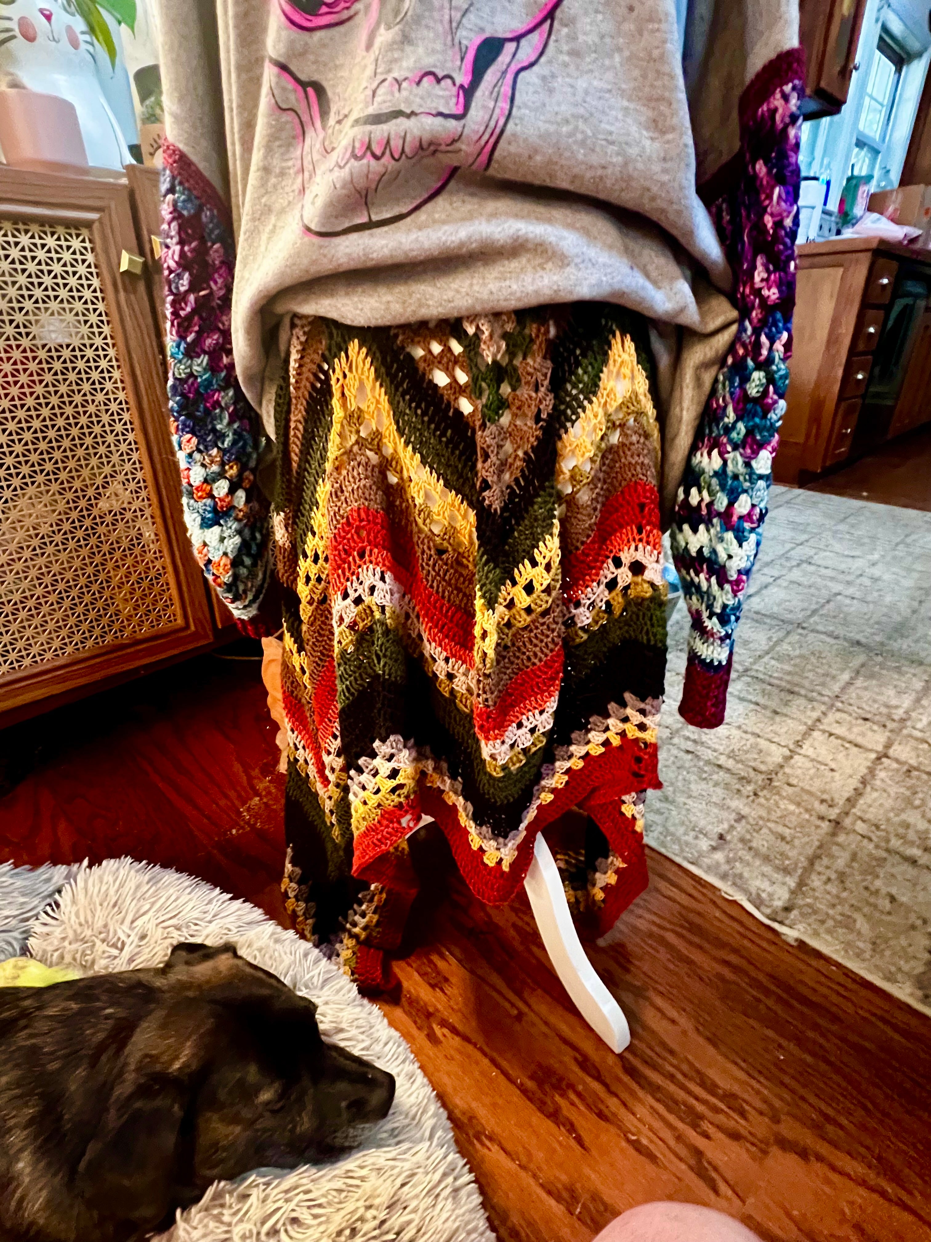 Crochet Pixie Skirt/Top/Poncho