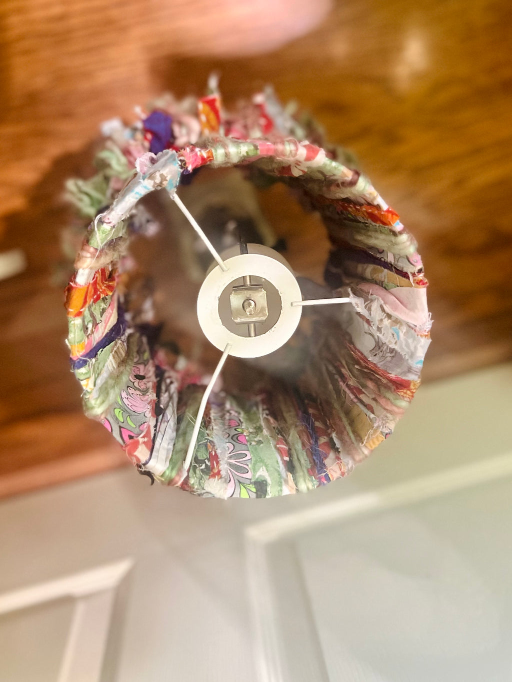 Upcycled Lampshade