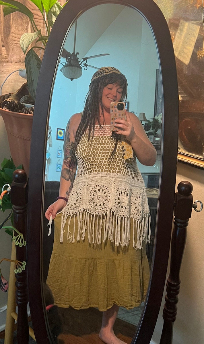 Boho Fringe Tunic