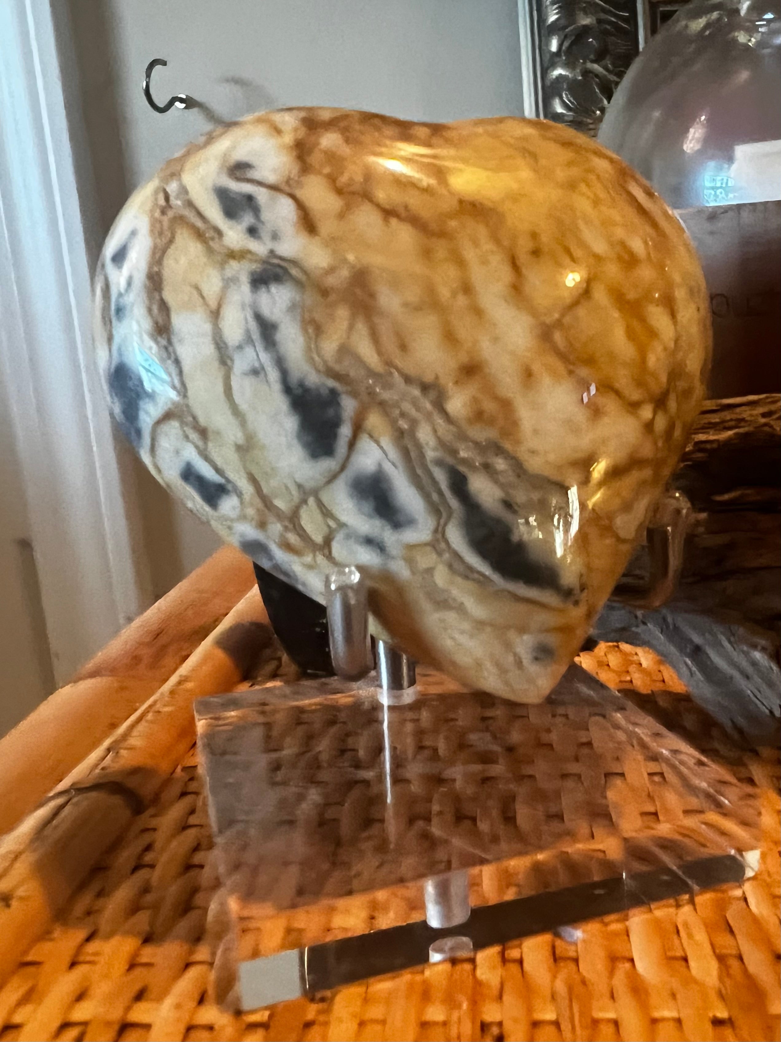 Zebradorite Heart
