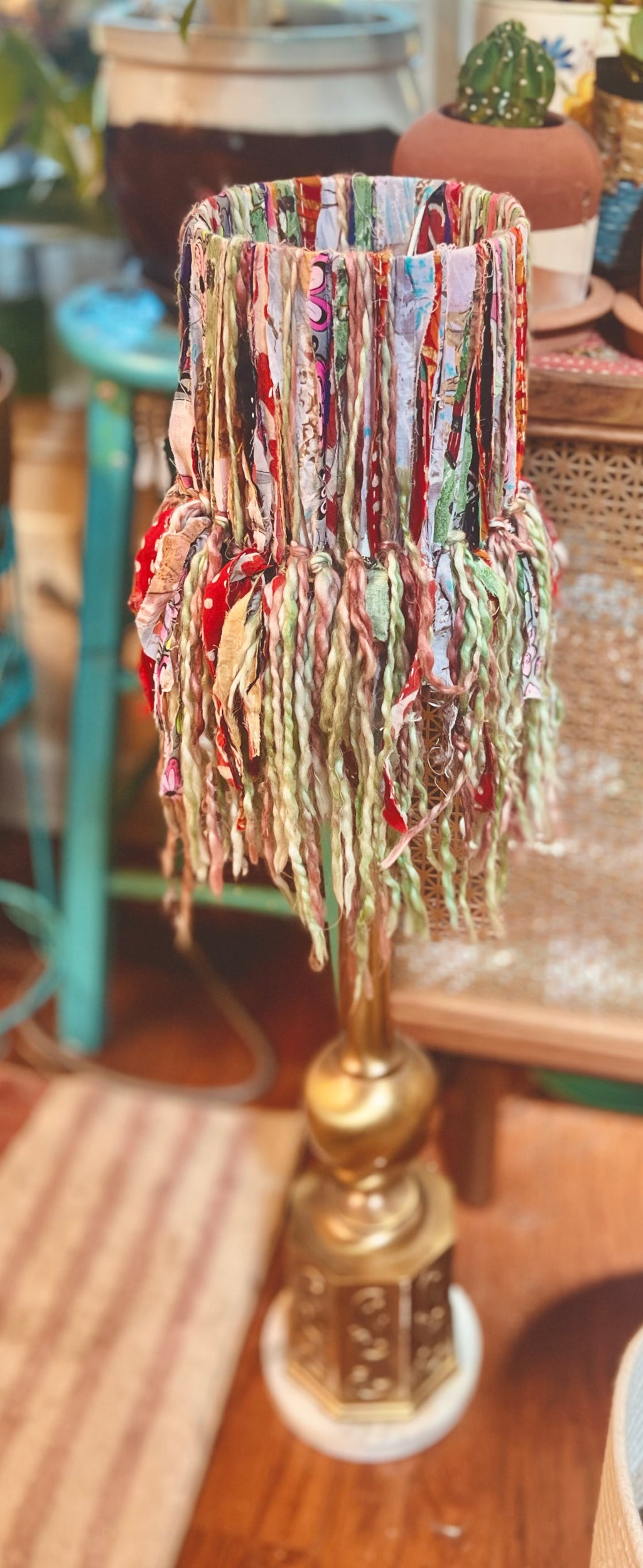 Upcycled Lampshade