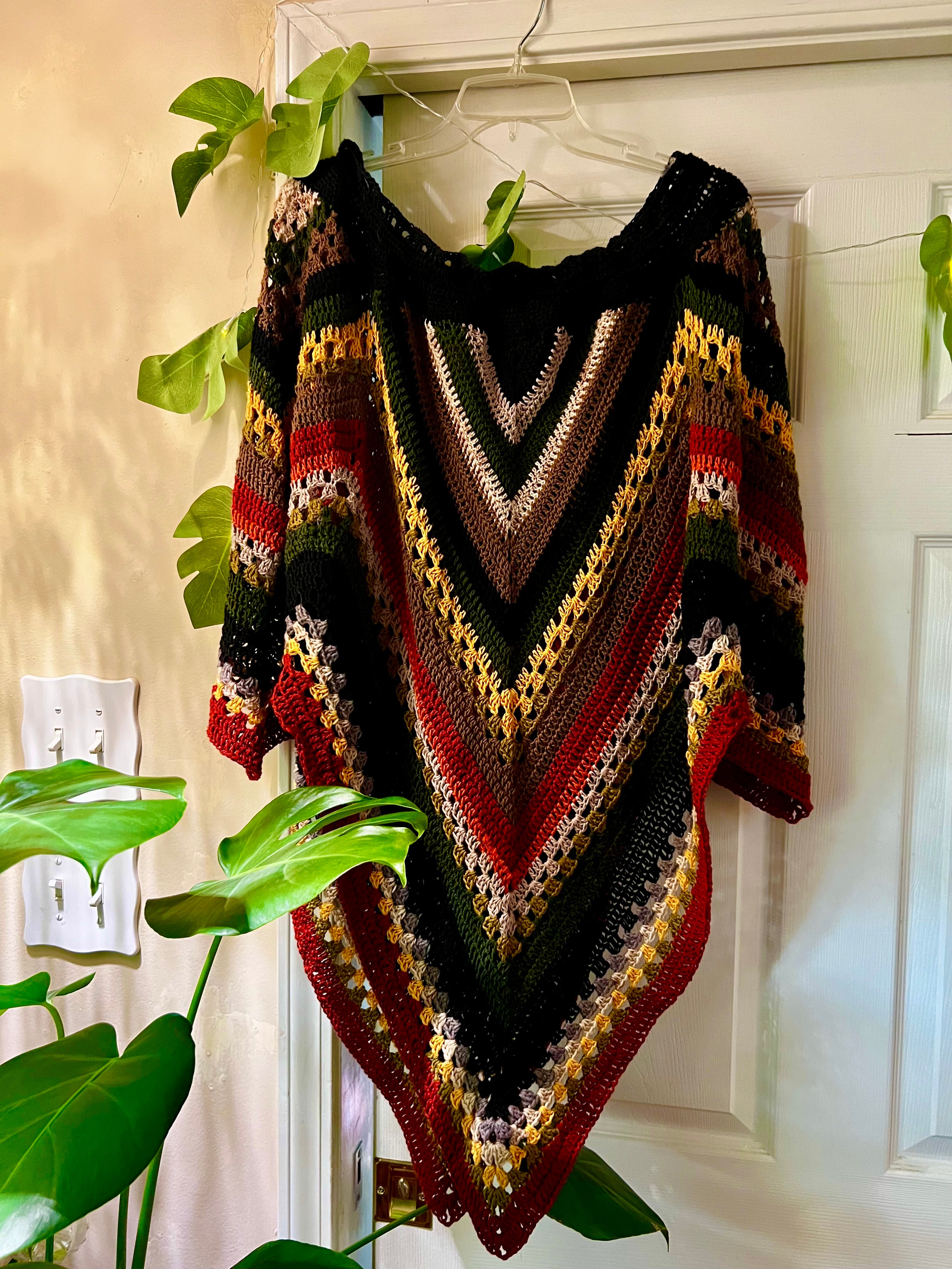 Crochet Pixie Skirt/Top/Poncho