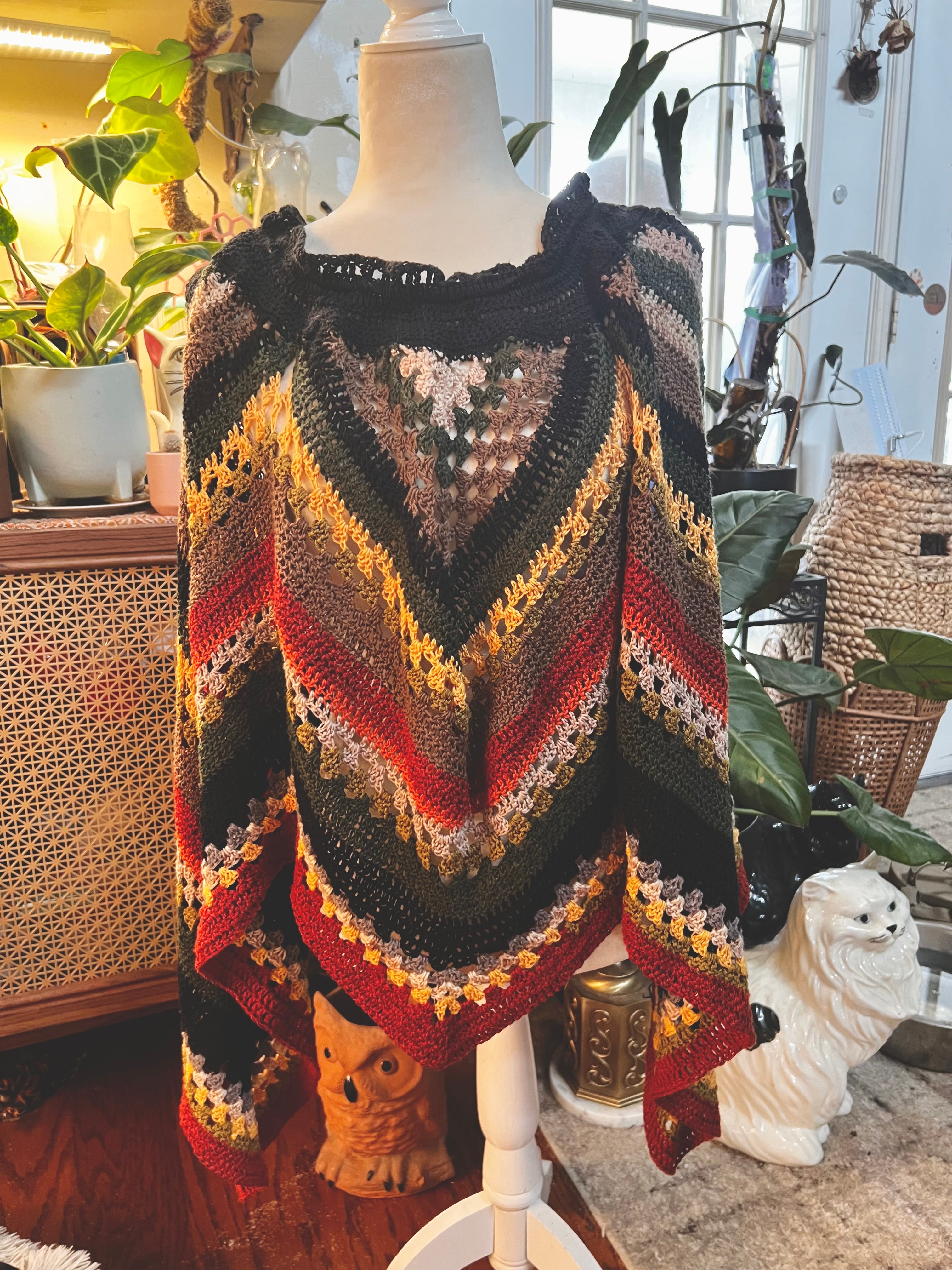 Crochet Pixie Skirt/Top/Poncho