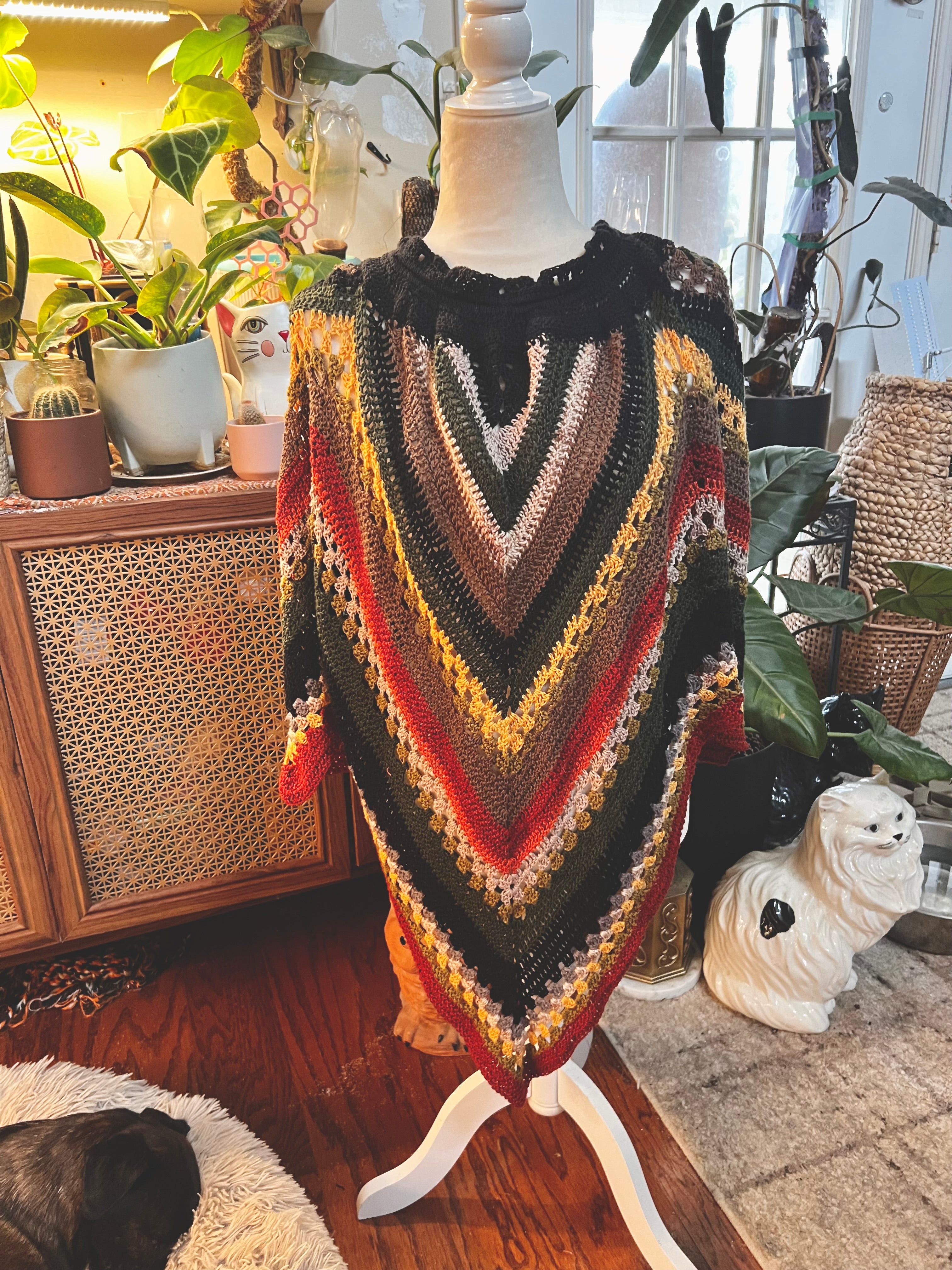 Crochet Pixie Skirt/Top/Poncho