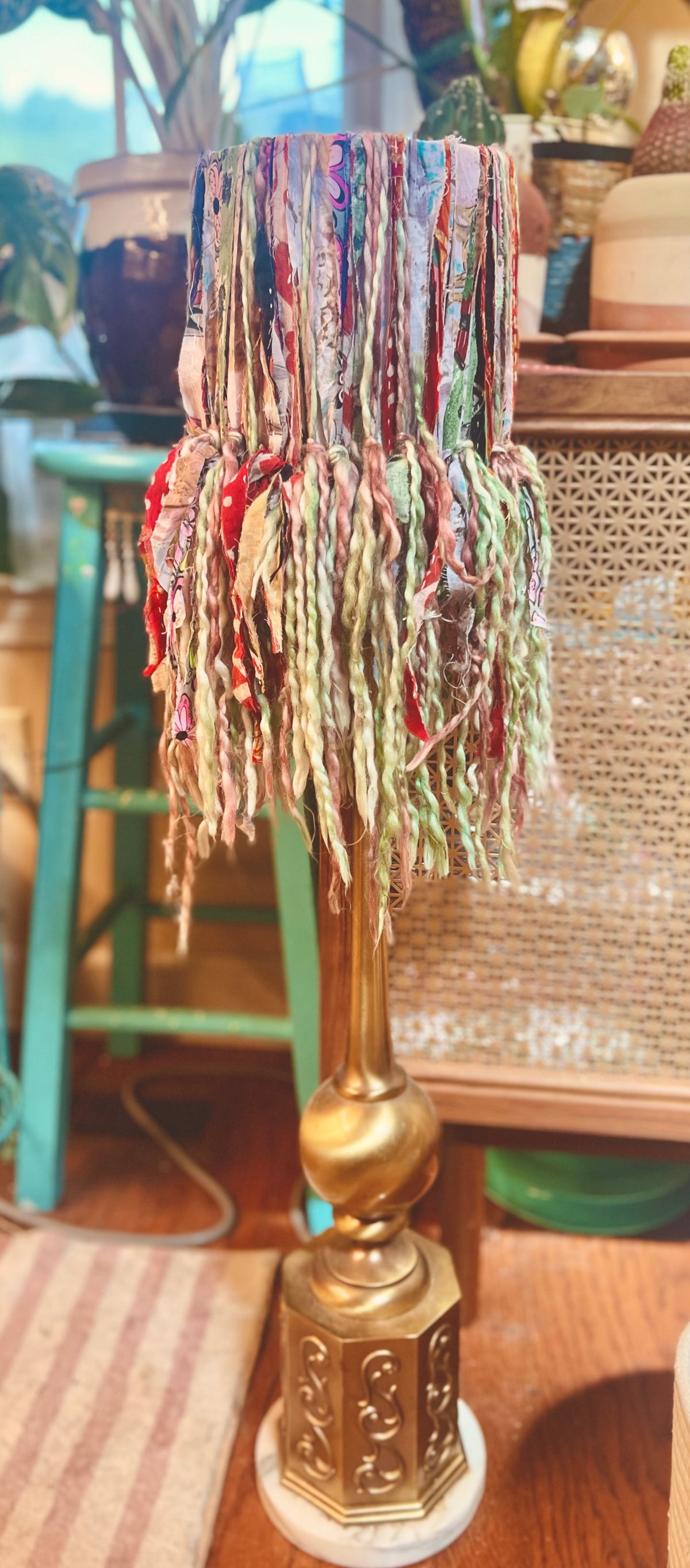 Upcycled Lampshade