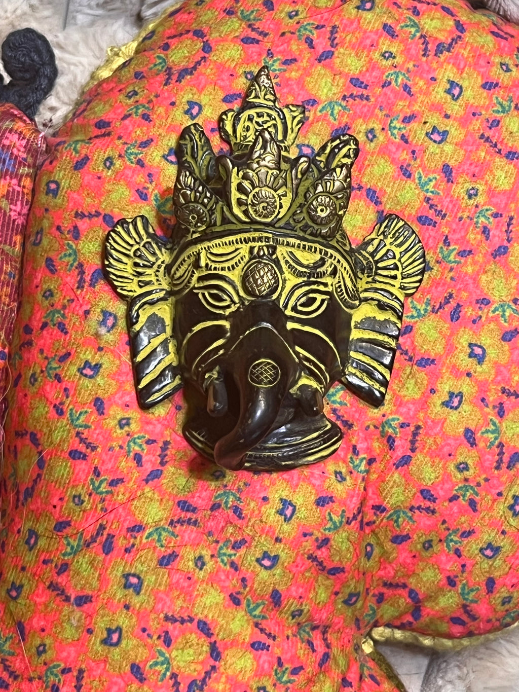 Cast iron Ganesha