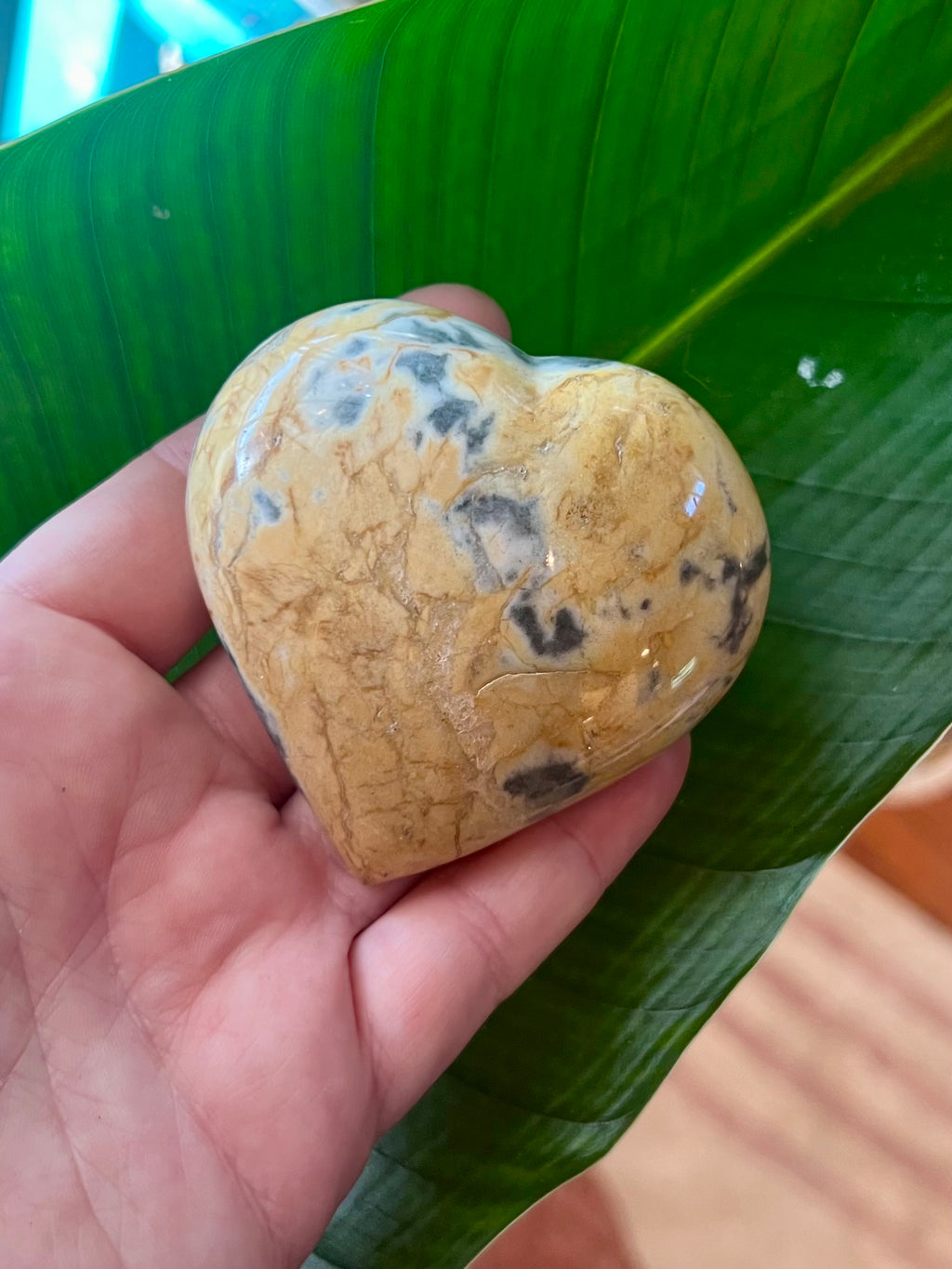 Zebradorite Heart