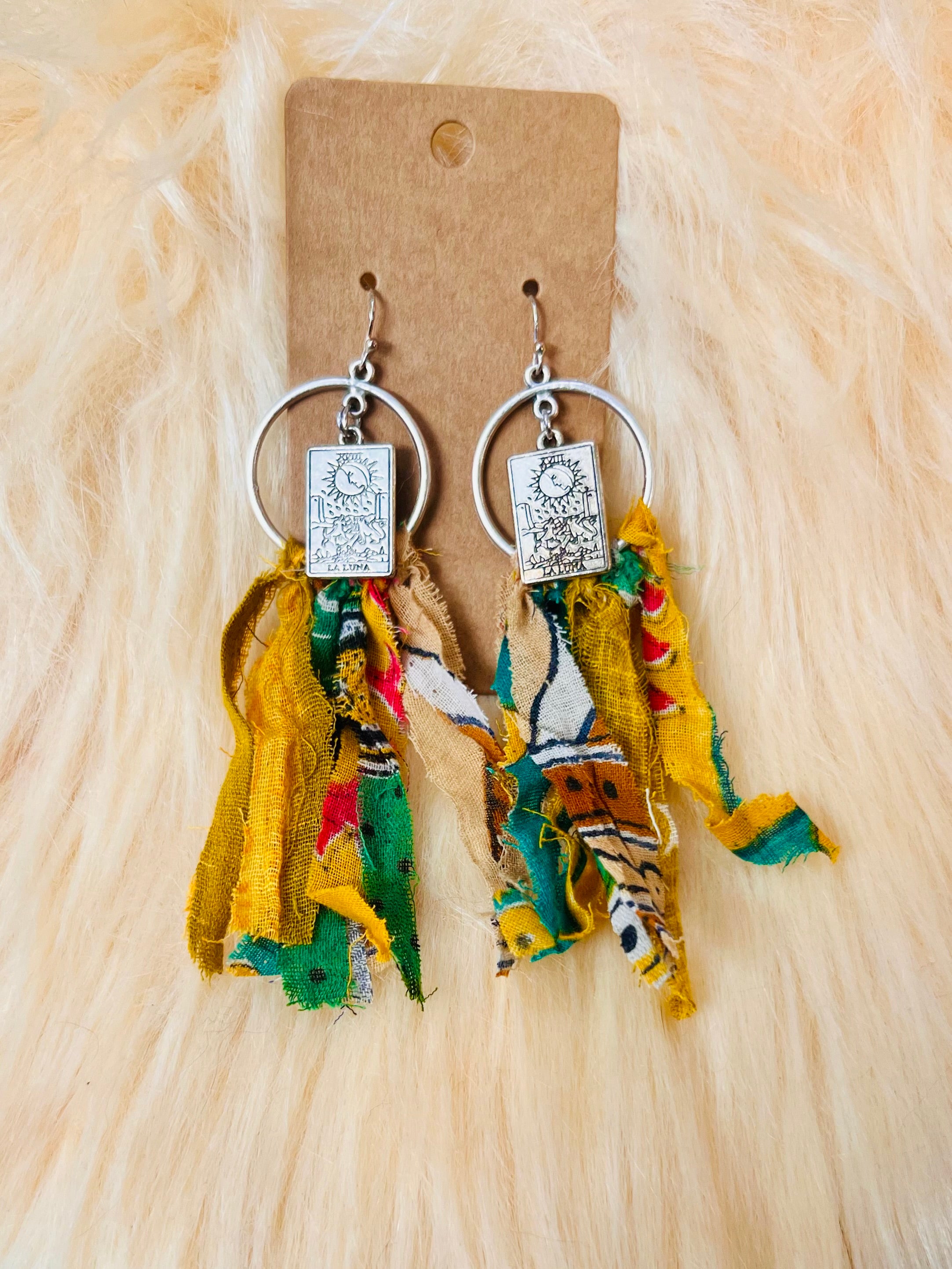 Tarot Card Earrings