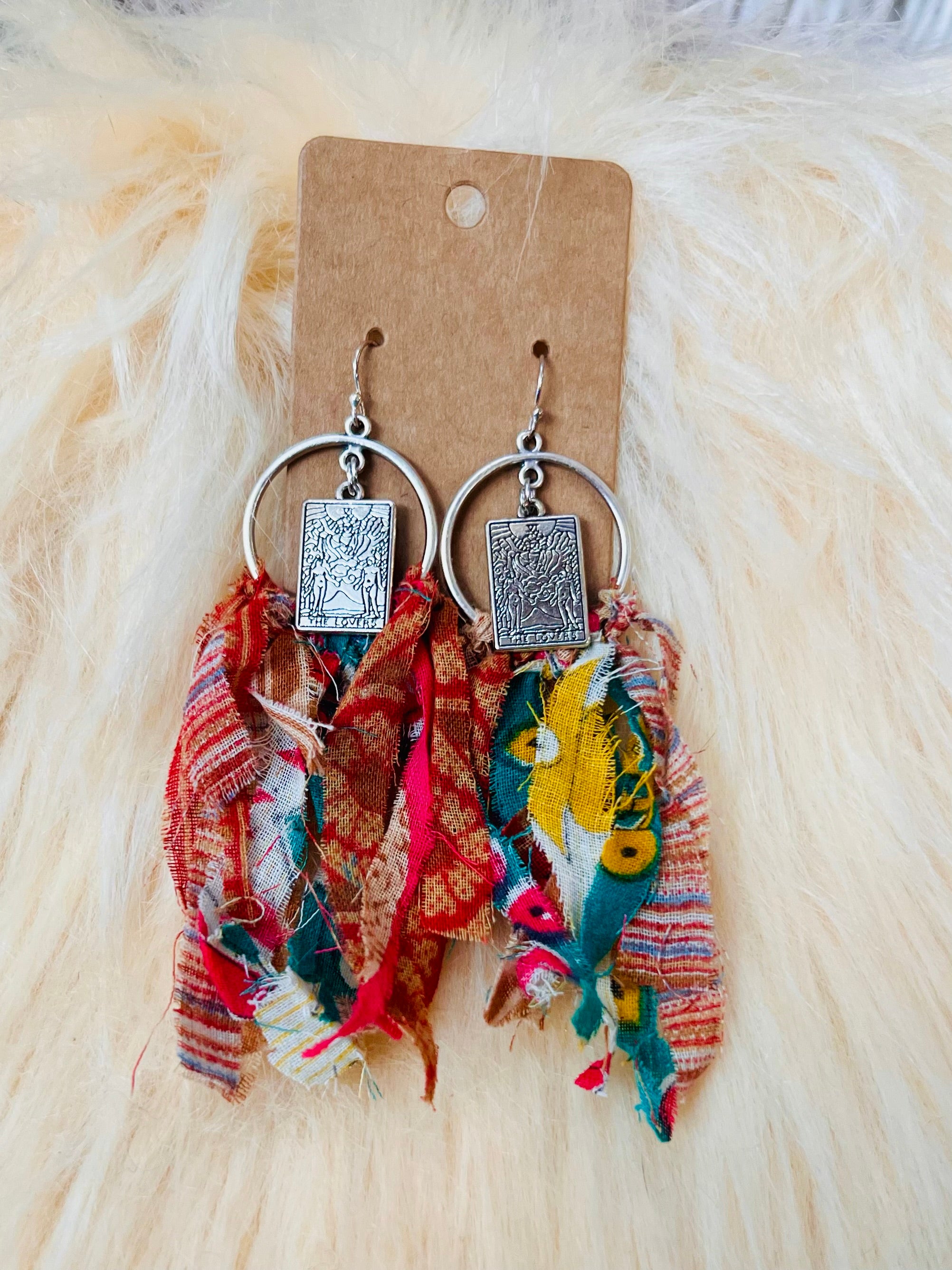 Tarot Card Earrings
