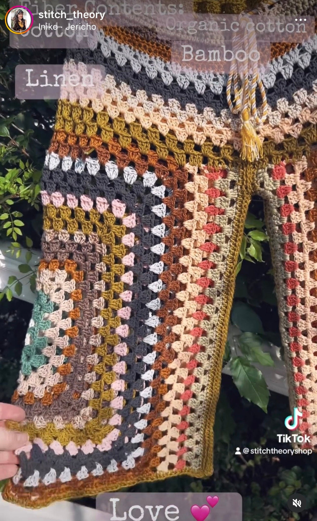 Eva’s Bohemian Crochet Shorts