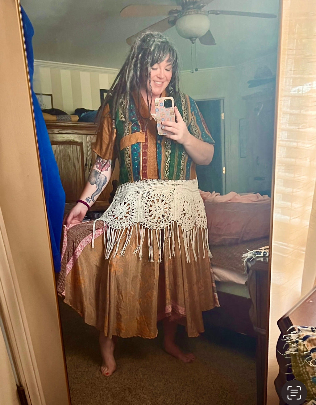 Boho Fringe Tunic