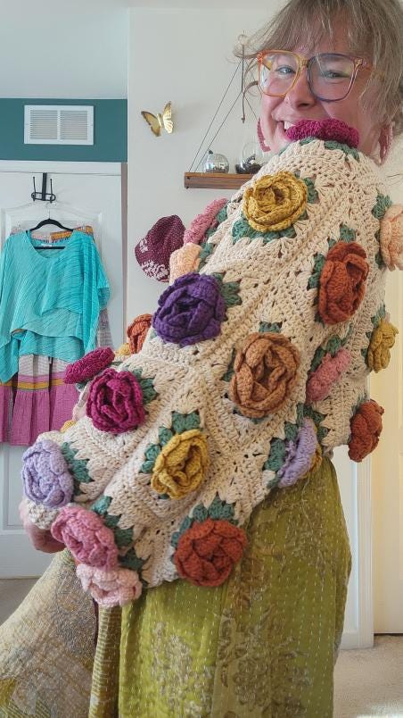 Flower Garden Party Cardigan