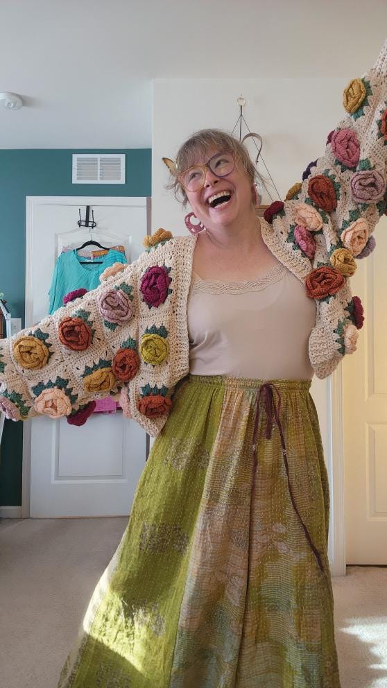 Flower Garden Party Cardigan
