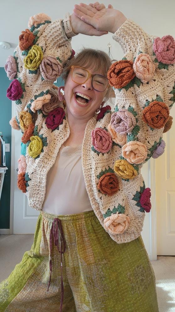 Flower Garden Party Cardigan