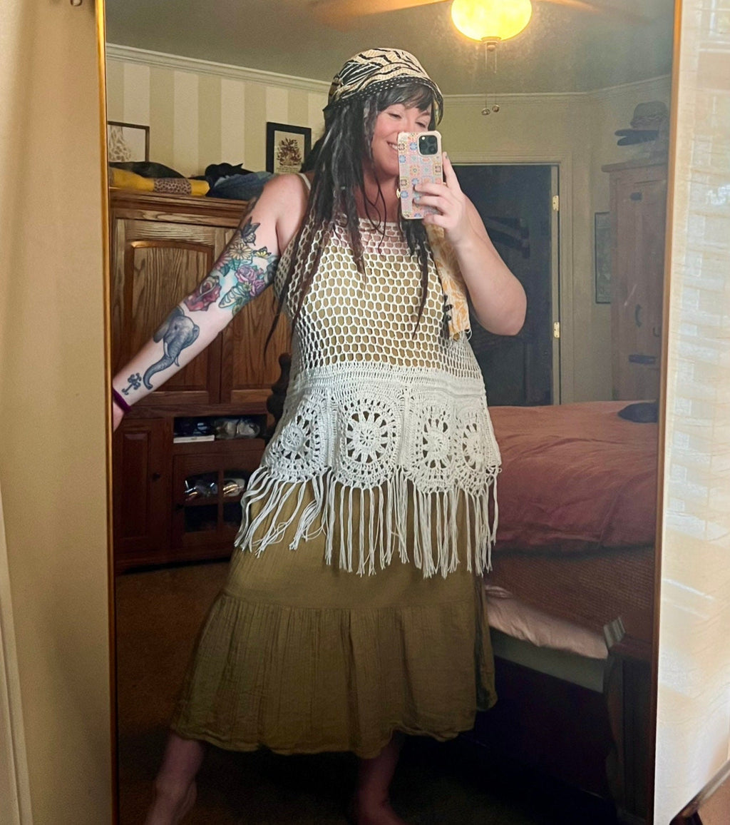 Boho Fringe Tunic